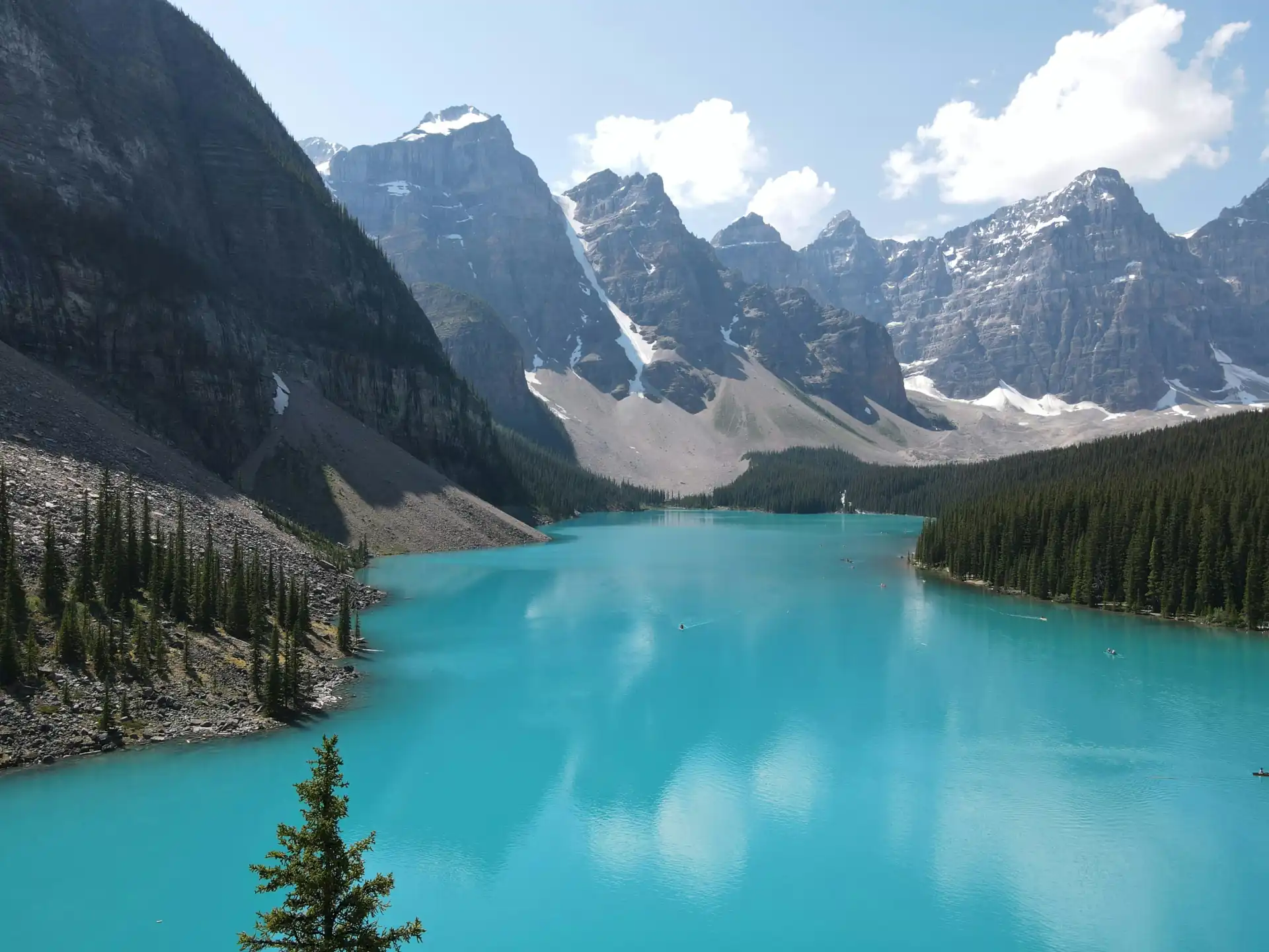 Moraine Lake Canadian Landscape